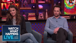 Matthew Rhys Drunkenly Asked For Keri Russell’s Number  WWHL [upl. by Meaghan]