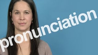 How to Pronounce PRONUNCIATION in American English [upl. by Swartz366]