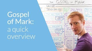 Gospel of Mark a Quick Overview  Whiteboard Bible Study [upl. by Portwine]