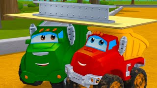 Helper Cars Full Episodes  Car Cartoons for Kids  The Adventures of Chuck amp Friends [upl. by Bernetta685]