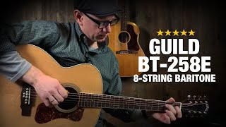 Guild Baritone Acoustic BT258E 8String [upl. by Enimrac]