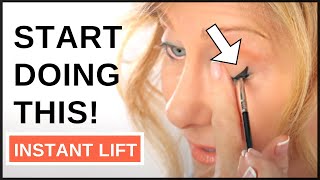 Eyeliner Tutorial For Mature Eyes  Fabulous50 [upl. by Lanuk]