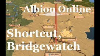 Albion Online  Caerleon to Bridgewatch fast almost safely [upl. by Semmes600]