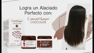 🍫 Logra un Alaciado Permanente perfecto con Chocolate Lassio 4ever 🍫 [upl. by Sanborn]