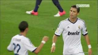 Cristiano Ronaldos goal against Barcelona in the Spanish Super Cup 2012 [upl. by Rayna]