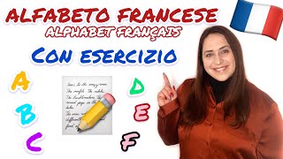 Lalfabeto Francese  ESERCIZIO Alphabet Français [upl. by Miharbi]