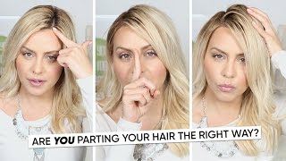 Are You Parting Your Hair the Right Way [upl. by Aiht]