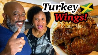 How to make Turkey Wings  Wifey Style  Deddys Kitchen [upl. by Airetnohs]