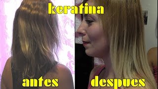 tratamiento keratina brasileña paso a pasobrazilian keratin treatment step [upl. by Ihc]