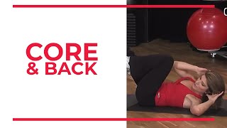 CORE and BACK  Walk at Home Workouts [upl. by Brion]