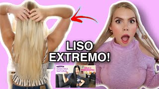 KERATINA CASERA ► CABELLO LISO Con Ingredientes NATURALES 😱 Maina [upl. by Anerda843]