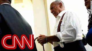 See Bill Cosby leave court in handcuffs [upl. by Ahsit]