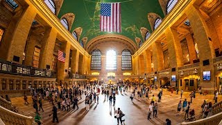 Walking Tour of Grand Central Terminal — New York City 【4K】🇺🇸 [upl. by Nahsab]