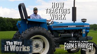 How Tractors Work  The Basics  Maryland Farm amp Harvest [upl. by Eeralav]