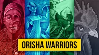 Orisha Warriors ElegbaElegua Ogun Ochosi Osun  Yeyeo Botanica [upl. by Mehta316]