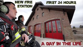 First 24 Hours in a New Fire Station  A Day in the Life [upl. by Aihsemaj]