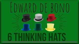 Six Thinking Hats By Edward De Bono animated Summary [upl. by Amandy363]