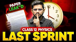 Class 12 Physics  Board Paper Leakers🔥  CBSE Board Exam 2025 Ka Last Sprint  By Ravi Sir [upl. by Egidio]