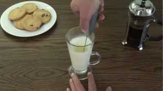 Aerolatte  The Original Steam Free Milk Frother [upl. by Aikan]