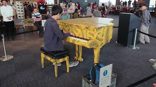 Chopin  Fantasie Impromptu in the Tokyo Metropolitan Government Building [upl. by Parik439]