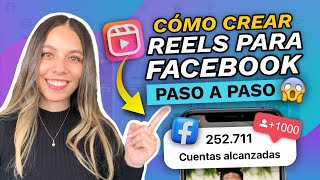 COMO HACER REELS EN FACEBOOK 2025 [upl. by Eelaroc]