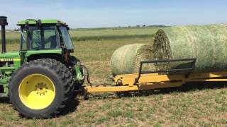 Henke Buffalo 7800 Bale Mover Quarter Turn® Arm [upl. by Cyprian]