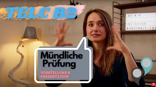 Tipps telc B2 mündliche Prüfung Vorstellung und Präsentation [upl. by Ardyaf809]