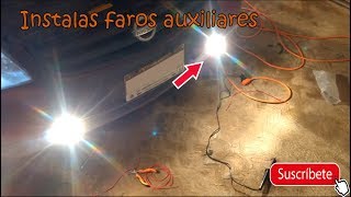 Como conectar faros de niebla tipo originales sin relevador [upl. by Notlehs]