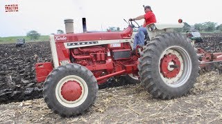 40 Tractors Plowing at the Half Century of Progress Show [upl. by Yaron]