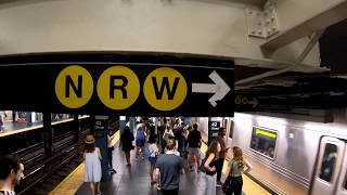 ⁴ᴷ The Busiest NYC Subway Station Times Square–42nd StreetPort Authority Bus Terminal [upl. by Airdnal547]