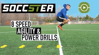 8 Exercises to Improve Speed Agility amp Power [upl. by Yelyab]