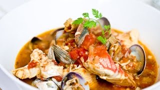 Seafood Cioppino Recipe  Fishermans Market [upl. by Ettenuj193]