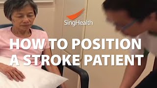 How To Position A Stroke Patient [upl. by Fermin]