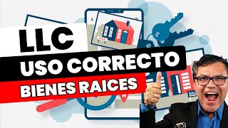 El Uso CORRECTO de LLC para Bienes Raíces ✅ [upl. by Verner126]