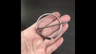 How to use a Celtic Penannular Brooch [upl. by Valle]