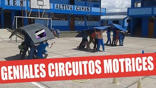 4 Circuitos motrices para EDUCACION FISICA Primaria [upl. by Lurline]