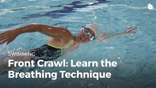 How to Breathe While Swimming  Front Crawl [upl. by Sioled]