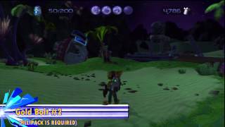 Ratchet amp Clank HD  All Skill Points amp Gold Bolts Aridia [upl. by Winwaloe]