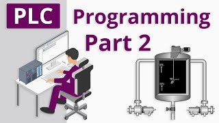 PLC Programming Tutorial for Beginners Part 2 [upl. by Adelle]