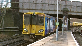 Half an Hour at 216  Birkenhead North Station 1022017  Class 507 508 terminus [upl. by Erodroeht]