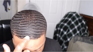 360 Waves How to fix a CowLick [upl. by Dianemarie928]