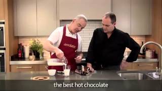 How to make a hot chocolate using an aerolatte milk frother [upl. by Annis554]