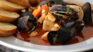 Cioppino Italian American Seafood Stew [upl. by Leotie540]