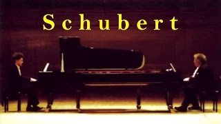 Schubert  Fantasia in F minor Kissin Levine [upl. by Sarah]