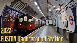 EUSTON Underground Station 2022 [upl. by Kial]