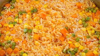 Arroz Rojo Mexicano Tradicional  Super Esponjocito 😊 [upl. by Picardi]